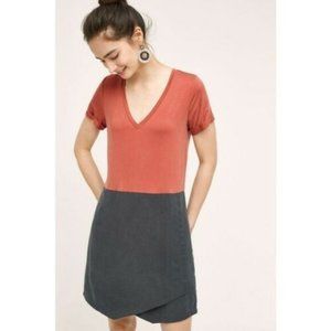 Anthropologie Dolan Horizon Dress (Sienna/Gray) S